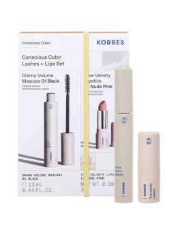 Korres Conscious Color Lashes + Lips Set