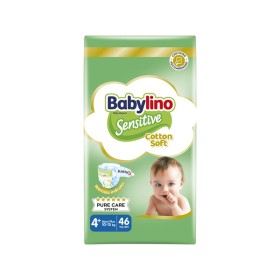 Babylino Sensitive Cotton Soft Πάνες No4+ 10-15Kg 46τμχ