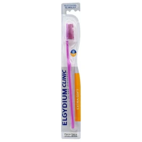Elgydium Clinic Extra Soft 15/100 Οδοντόβουρτσα Ροζ