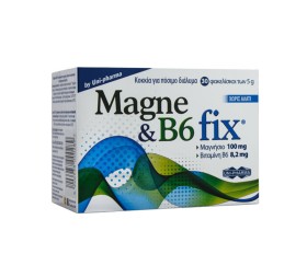 Unipharma Magne & B6 Fix 30 Φακελίσκοι