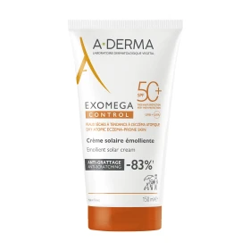 Aderma Exomega Control Μαλακτική Αντηλιακή Φροντίδα SPF50+ 150ml