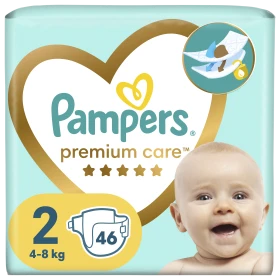 Pampers Premium Care Πάνες Μέγεθος No2 (4-8Κg) 46τμχ