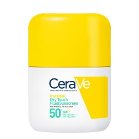 Cerave Invisible Dry Touch Fluid Αντηλιακό Προσώπου SPF50+ 50ml