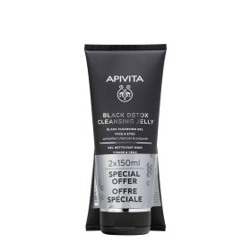 Apivita Black Detox Cleansing Gel 2x150ml Promo Pack