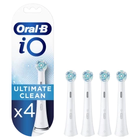 Oral-B Ανταλλακτικές Κεφαλές iO Ultimate Clean Λευκό 4τμχ