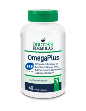 Doctors Formulas Omegaplus Φόρμουλα Ιχθυελαίων 60 Κάψουλες