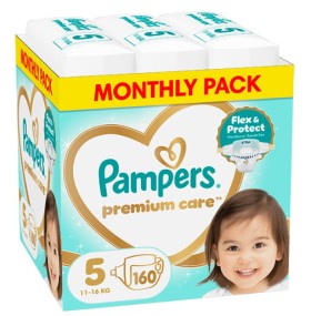 Pampers Premium Care No5 11-16kg Monthly Pack 160τμχ