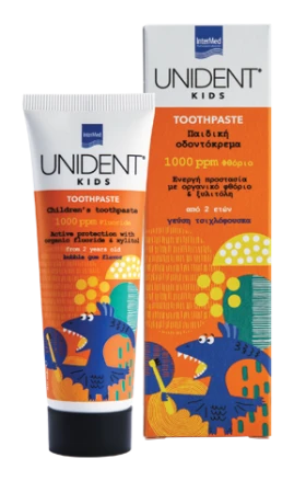 Unident Kids Toothpaste 1000ppm 50ml