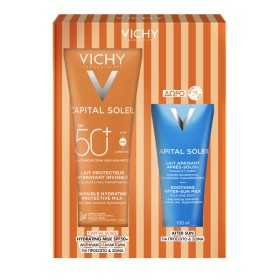 Vichy Capital Soleil Ενυδατικό Αντηλιακό Γαλάκτωμα Σώματος SPF50+ 300ml με Δώρο After Sun 100ml