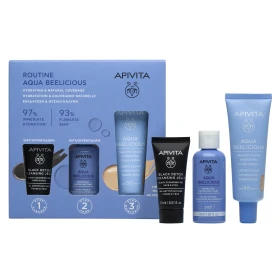 Apivita Aqua Beelicious Hydrating Fluid Tinted Cream SPF30 40ml Promo Pack
