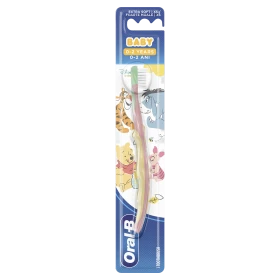Oral-B Baby Οδοντόβουρτσα 0-2 Ετών Ροζ