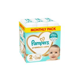 Pampers Premium Care No2 4-8kg Monthly Pack 246τμχ