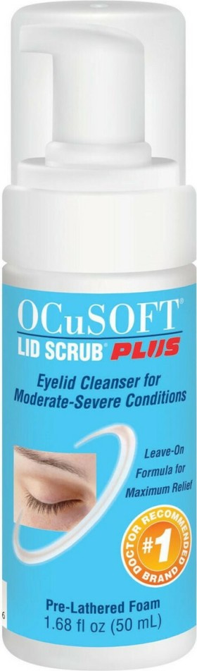 Ocusoft Cleanser Αφρός Καθαρισμού Βλεφάρων 50ml