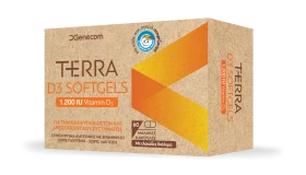 Genecom Terra D3 1200IU 60 Softgels