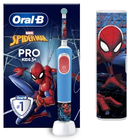 Oral-B Vitality Pro Kids Ηλεκτρική Οδ/τσα Spiderman Με Θήκη Ταξιδίου