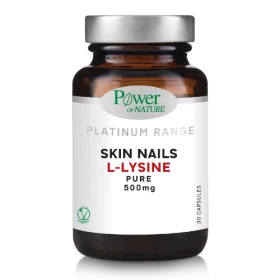 Power Health Platinum Range Skin Nails L- Lysine Pure 500mg 30caps