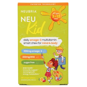 Neubria Neu Kid Multivitamin + Omega-3 30tabs