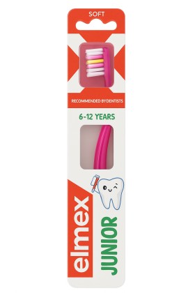 Elmex Junior 6-12 Ετών Οδοντόβουρτσα Ροζ