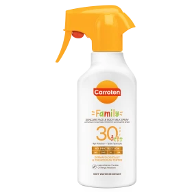 Carroten Family Suncare Face&Body Milk Spray SPF30 270ml