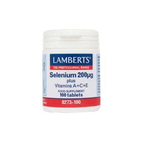 Lamberts Selenium 200mg with Vitamin A+C+E 100tabs