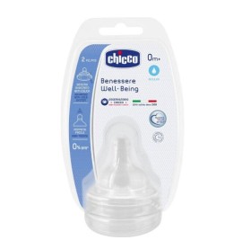 Chicco Θηλή Σιλικόνης Regular 0m+ 2τμχ