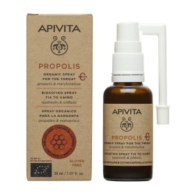 Apivita Βιολογικό Spray Propolis για το Λαιμό με Αλθαία & Πρόπολη 30ML