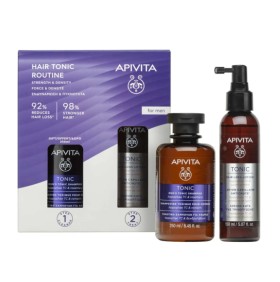 Apivita Hair Tonic Routine for Men Promo Pack