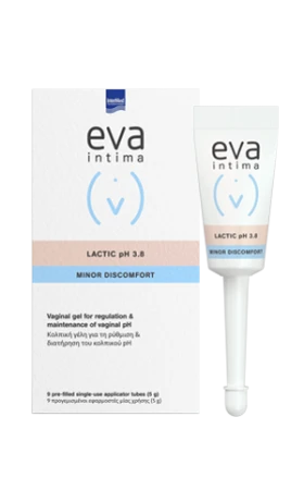Intermed Eva Intima Lactic Gel PH3.8 9τμχ