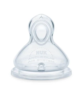 NUK First Choice Flow Control Θηλή Σιλικόνης 6-18 Μηνών