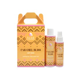 Aloe+ Colors Caramel Bliss Shower Gel 200ml & Hair&Body Mist 100ml Gift Box