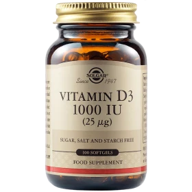 Solgar Vitamin D3 1000iu 100softgels