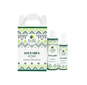Aloe+ Colors Kourabies Shower Gel 200ml & Hair&Body Mist 100ml Gift Box