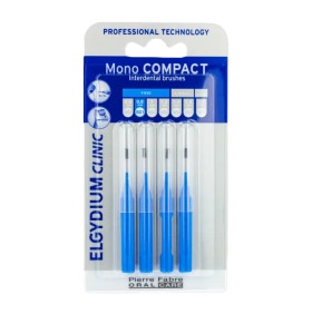 Elgydium Μεσοδόντια Mono Compact Blue 0,8 4τμχ