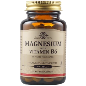 Solgar Magnesium+B6 100tabs