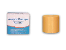 ASEPTA Αφρώδης Επίδεσμος Προστασίας (Αράχνη) 7cmx27m