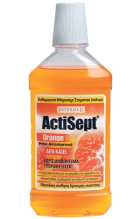 Intermed Actisept Mouthwash Orange 500ml