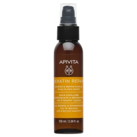 Apivita Keratin Hair Oil Λάδι Θρέψης & Επανόρθωσης 100ml