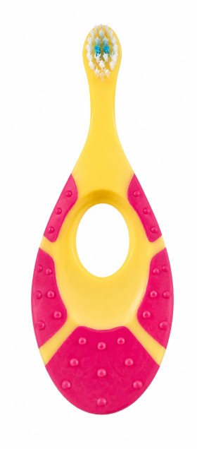 Jordan Step by Step Οδοντόβουρτσα Extra Soft 0-2 Ετών Κίτρινο
