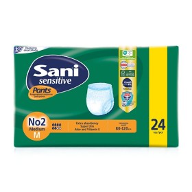 Sani Sensitive Εσώρουχο Ακράτειας No2 M 24τμχ