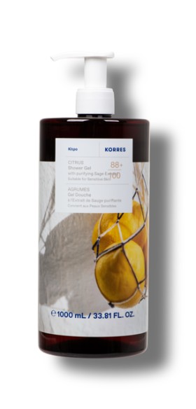 Korres Αφρόλουτρο Κίτρο 1L