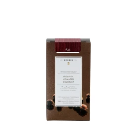 Korres Argan Oil Advanced Colorant 5.6 Καστανό Ανοιχτό Κόκκινο 50ml