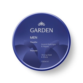 Garden Men Hair Pomade Πομάδα Μαλλιών για Δυνατό Κράτημα & Λάμψη 100ml