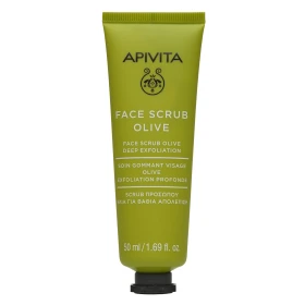 Apivita Scrub Προσώπου με Ελιά για Βαθιά Απολέπιση 50ml