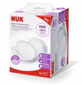 NUK Επιθέματα Στήθους High Performance 60τμχ