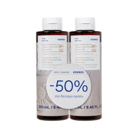 Korres Αφρόλουτρο Άνθη Βανίλιας 2x250ml -50% στο 2ο Προϊόν