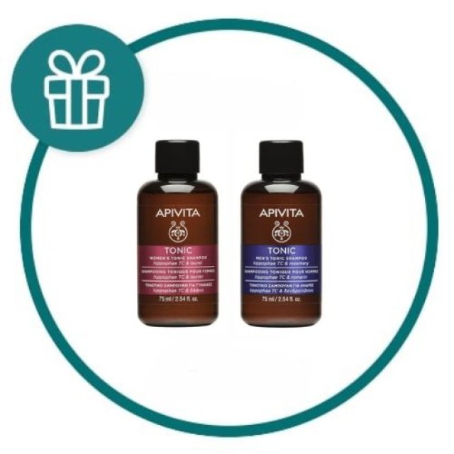 Apivita Mens Tonic Shampoo 75ml