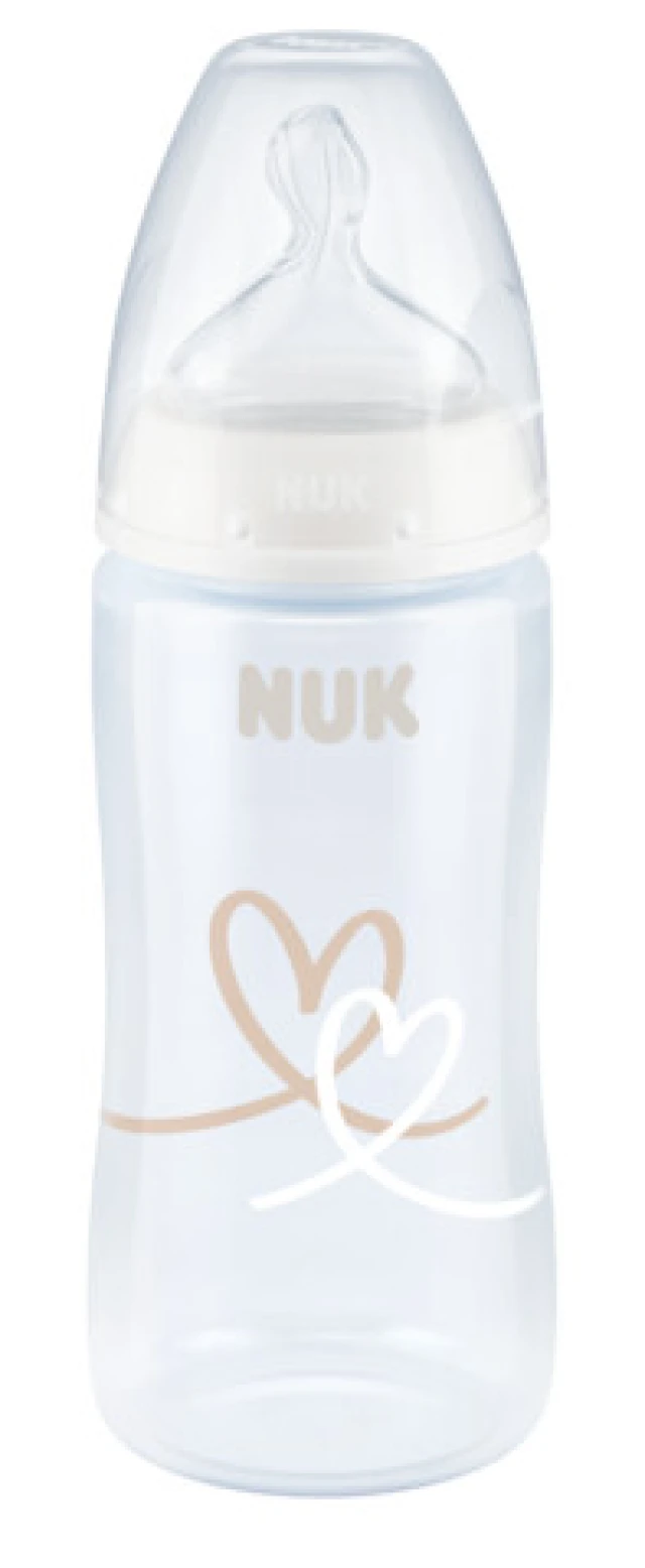 NUK First Choice Μπιμπερό Λεύκο 300ml 6-18m