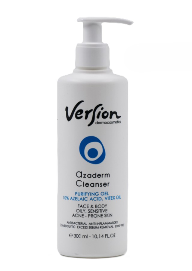 Version Azaderm Cleanser Gel 300ml