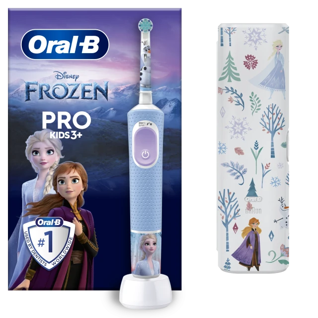 Oral-B Vitality Pro Kid Ηλεκτρική Οδον/τσα Frozen Με Θήκη Ταξιδίου
