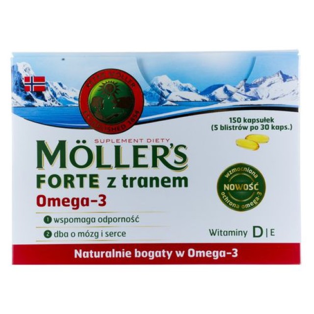 Moller’s Forte Omega-3 150caps